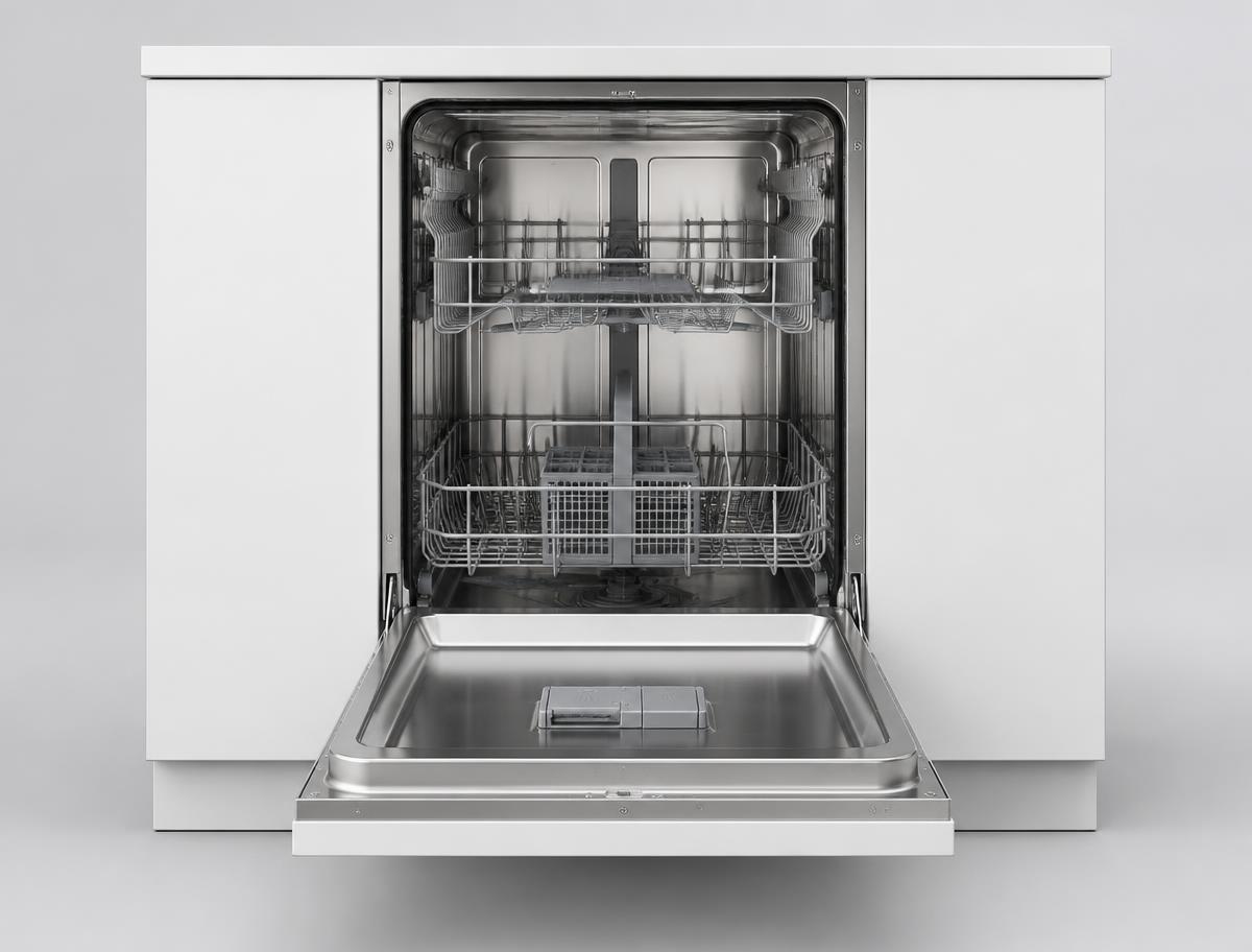 Bosch SMV6ZCX16A dishwashers photographed on a light studio background