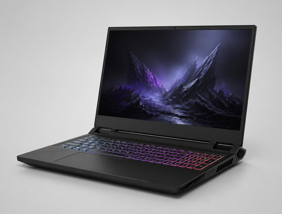 HP OMEN 16 gaming laptops photographed on a light studio background