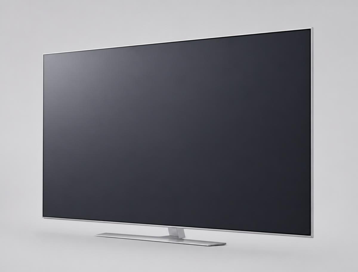 Samsung QN90F qled tvs photographed on a light studio background